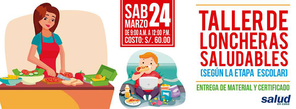 Taller de loncheras saludables