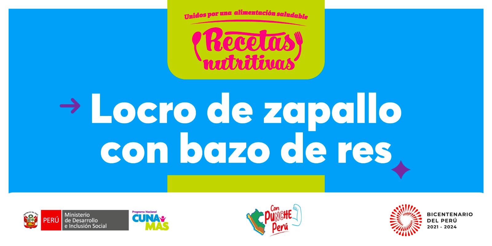 Cocinando con Cuna Más: prepara un delicioso y nutritivo locro de zapallo con bazo de res que ayuda a prevenir la anemia