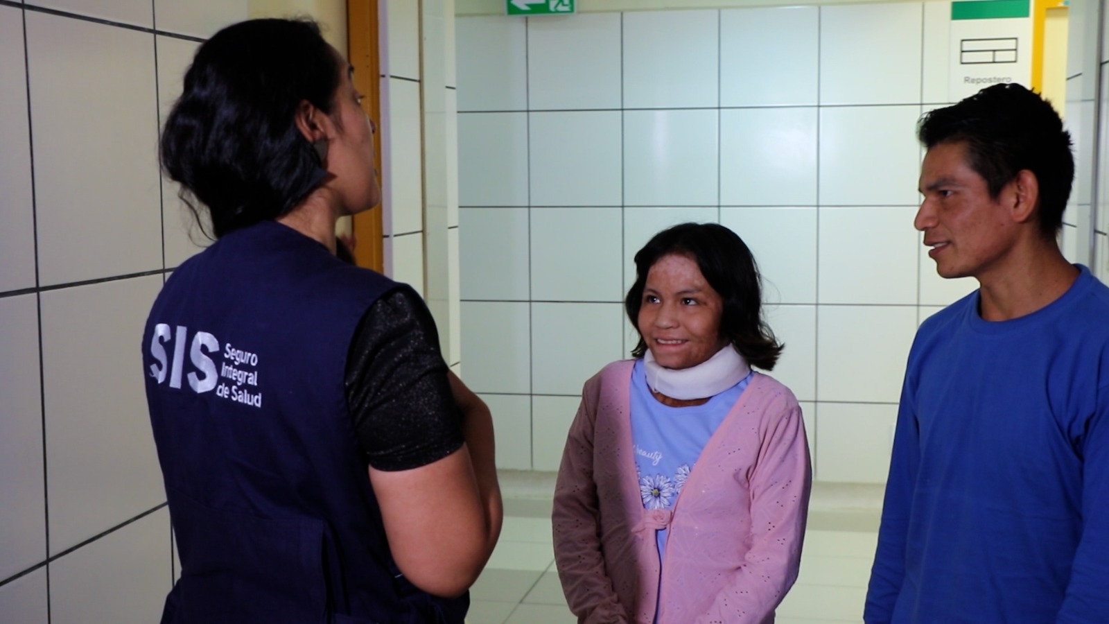 Niña heroína rescató del fuego a sobrinos sufriendo graves quemaduras