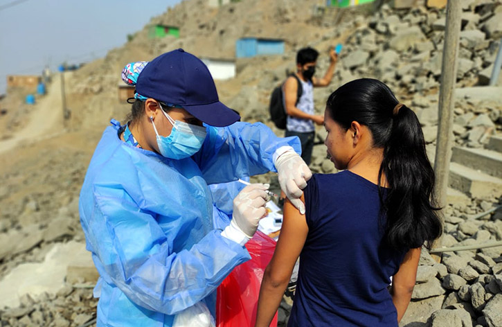 Urge recuperar los niveles de vacunación en Perú