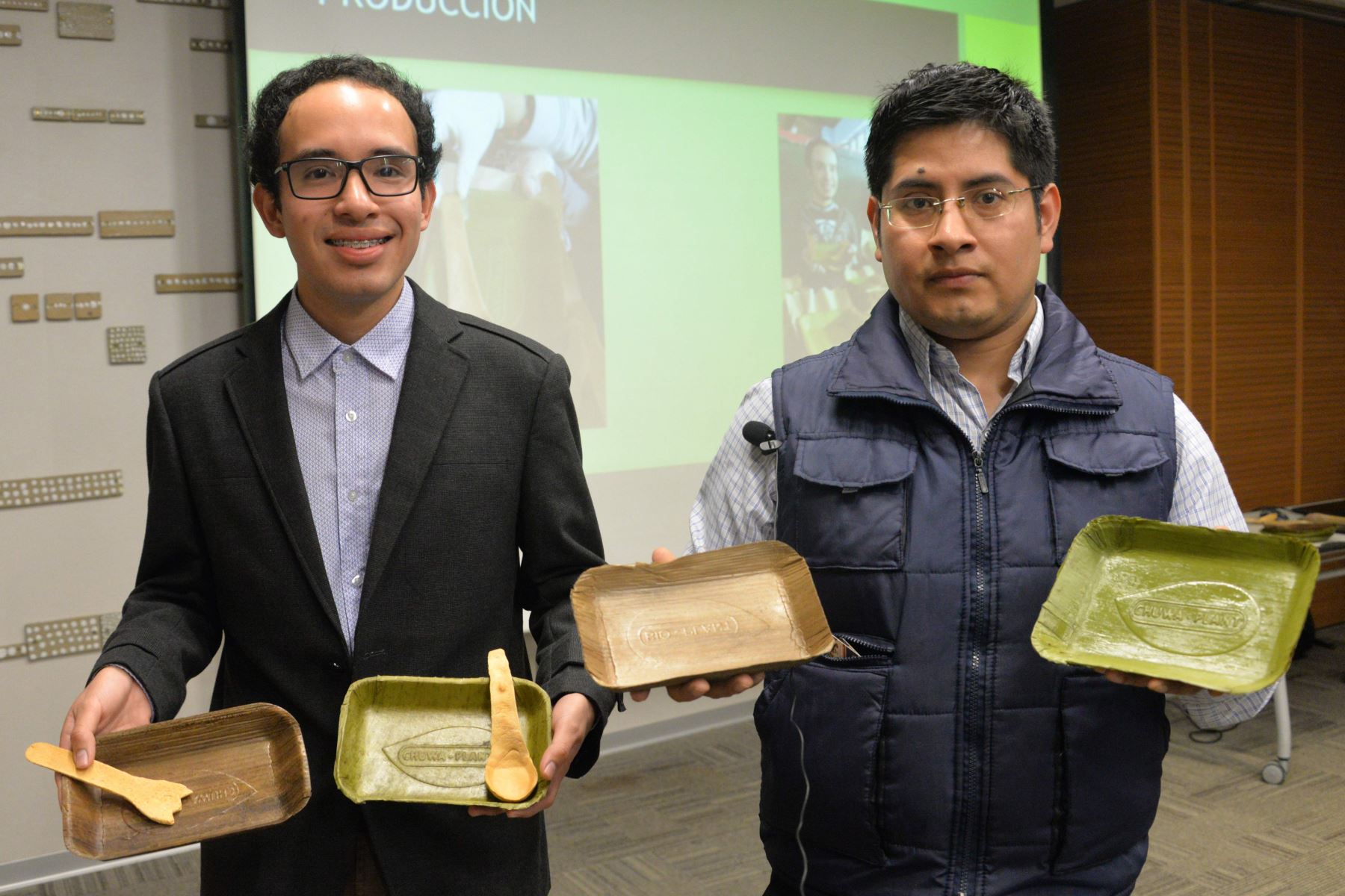 ¡Adiós, plástico o tecnopor! Crean platos biodegradables a base de hojas de plátano