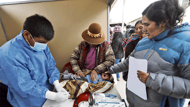 Antauta, el distrito que lucha contra la anemia