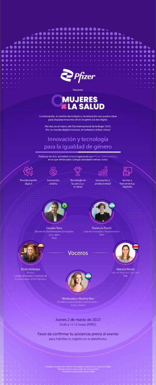 La participación equitativa de la mujer en innovación y tecnología es clave para el progreso en el mundo de hoy