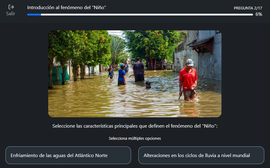 Fenómeno El Niño: Lanzan curso gratuito sobre prevención de desastres