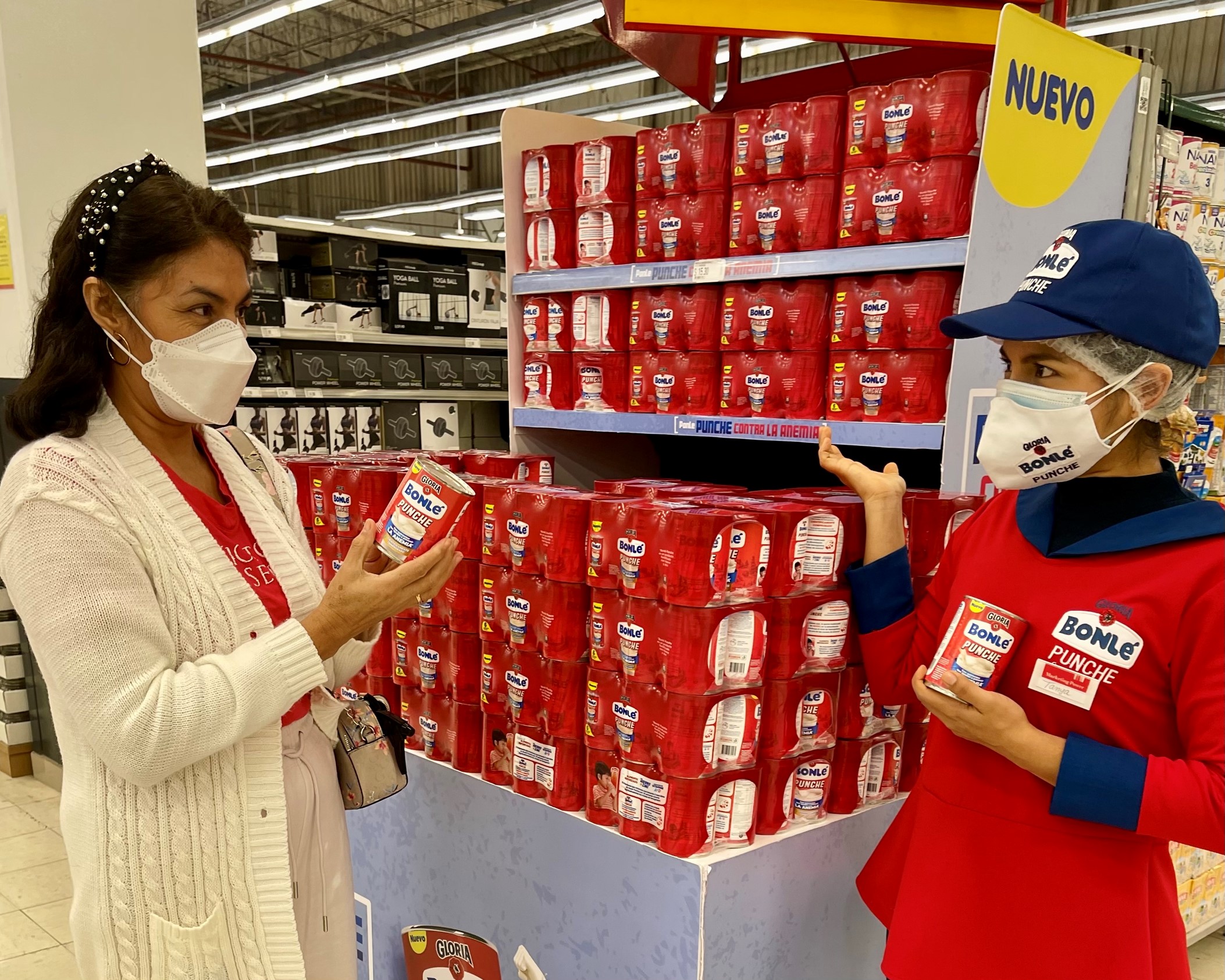 Con la nueva “Bonlé Punche” Gloria busca ser una aliada para combatir la anemia en el país