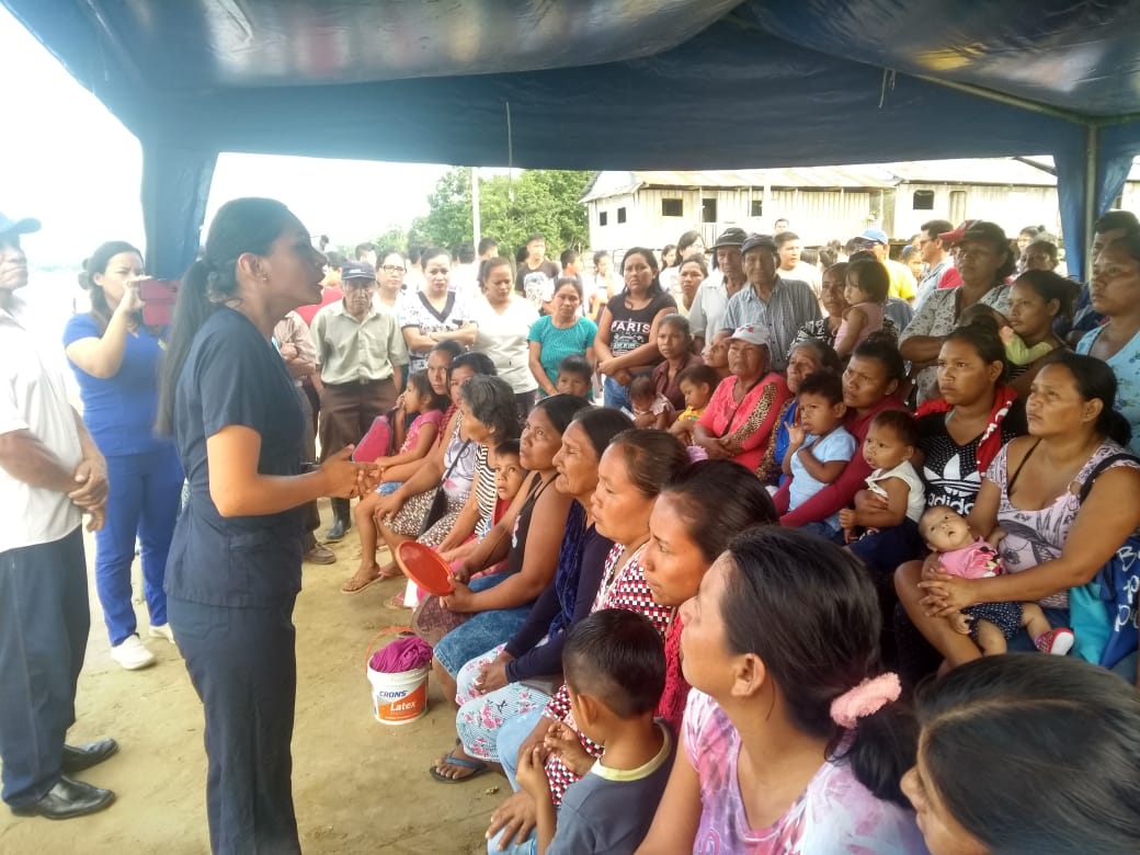 Referencias médicas a bordo del Buque Auxiliar Pastaza permitieron atender de manera oportuna emergencias en Loreto