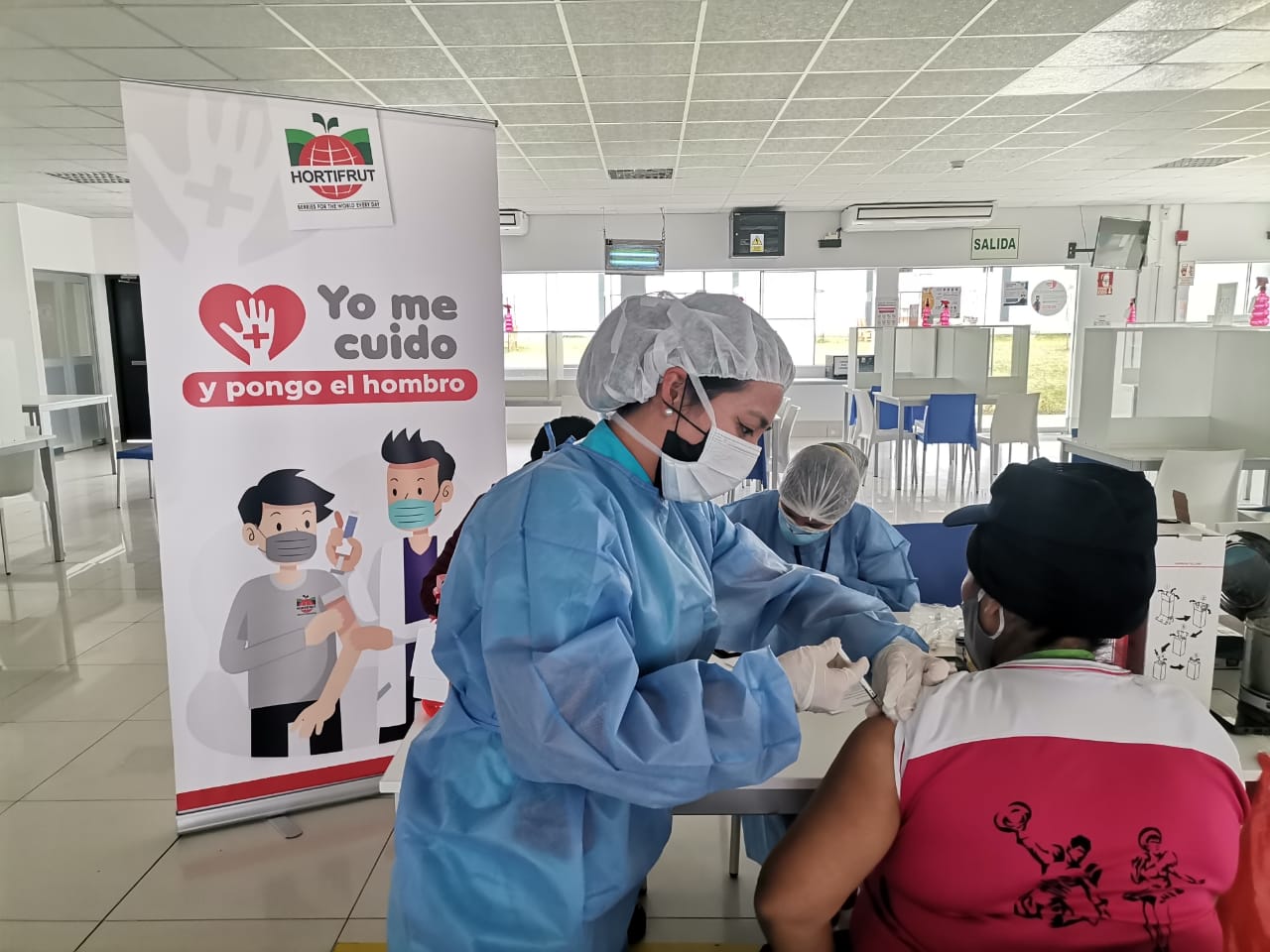 La Libertad: Más de 1,100 trabajadores agroindustriales fueron inoculados con vacuna COVID-19