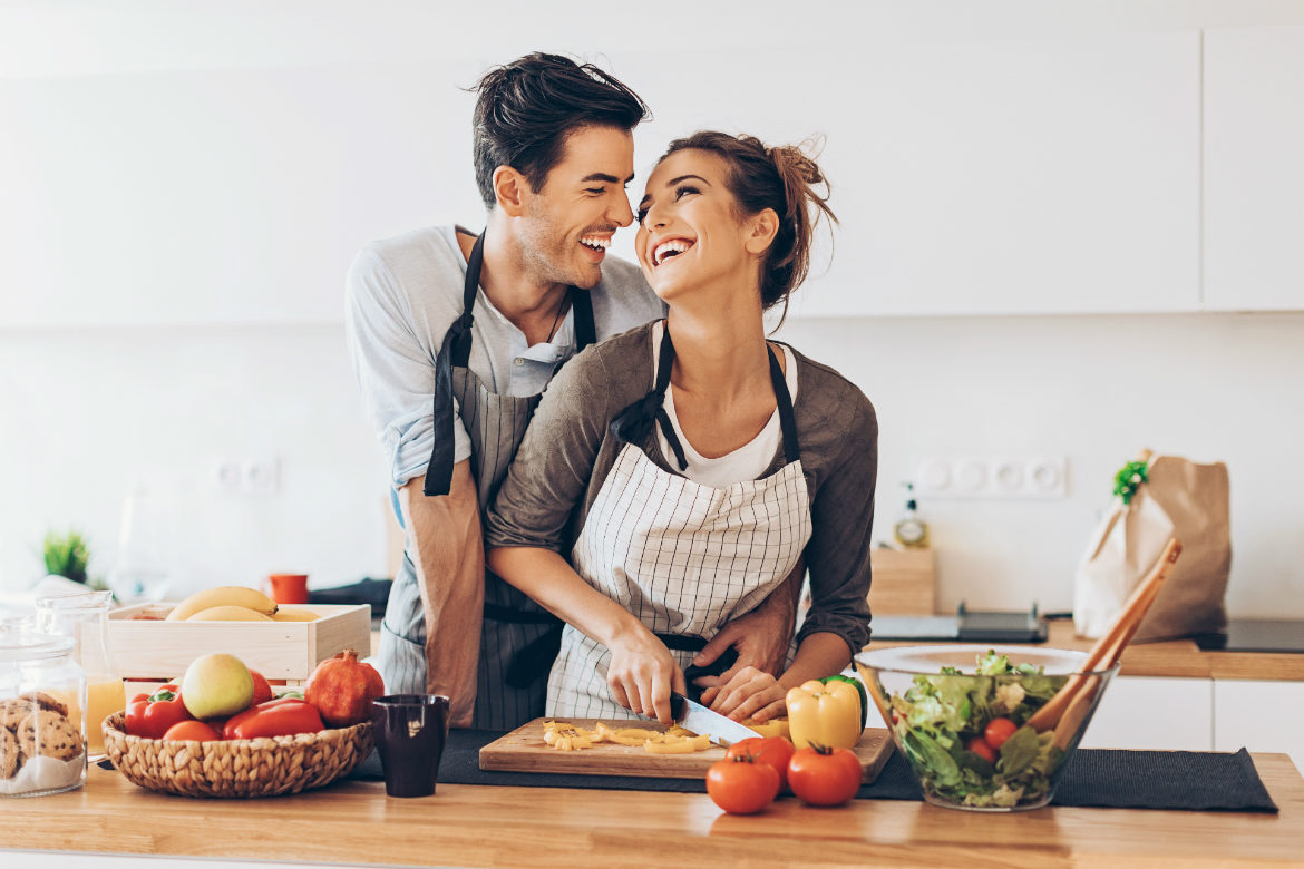 Prepara una cena saludable para San Valentín