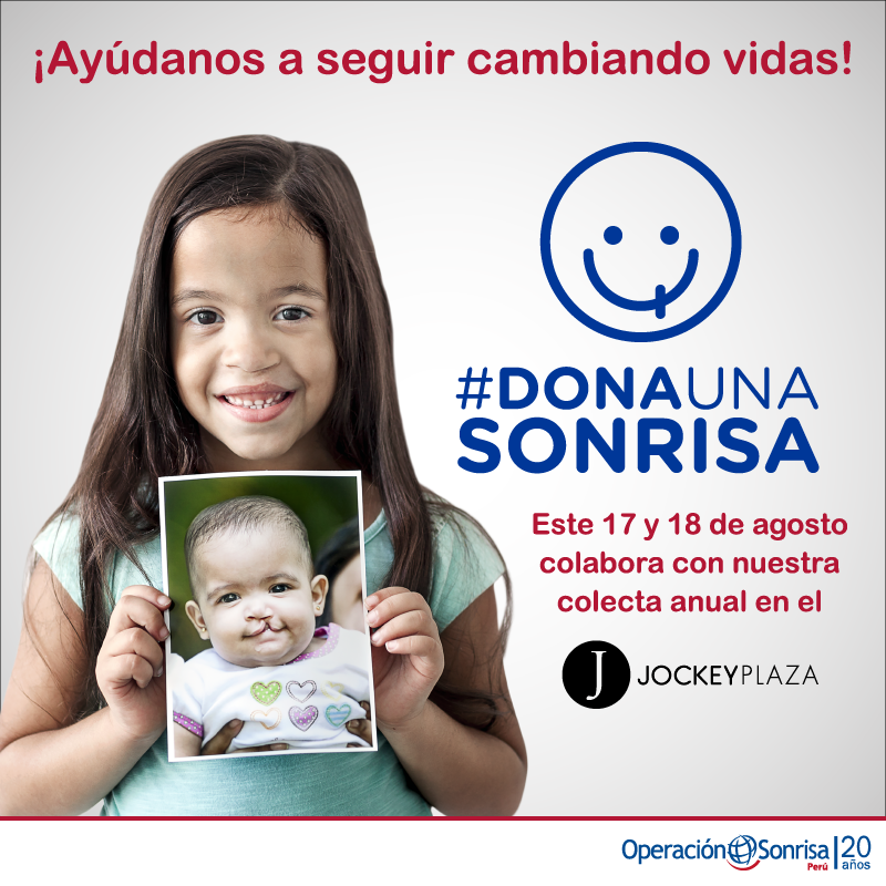 Inicia colecta “Dona una Sonrisa” en beneficio de niños con labio fisurado y paladar hendido